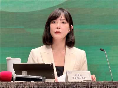 行政院發言人李慧芝。(資料照/鄭佑漢 攝)