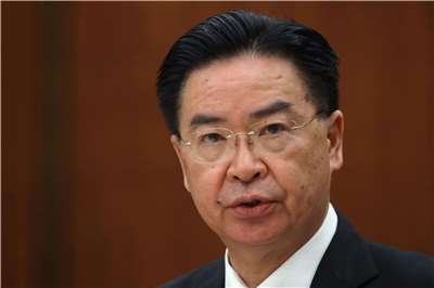 國安會秘書長吳釗燮接受《日經亞洲》專訪，這是吳釗燮自2年多前出任國安會秘書長後，罕見地首次接受國際媒體訪問。資料照。