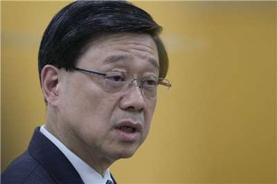 香港行政長官李家超26日宣布，將於9月16日發表香港首份「五年規劃」。(檔案照)