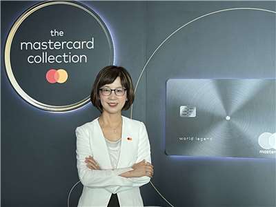 國際三大發卡組織之一的萬事達卡(Mastercard)，10日宣布為台灣富裕族群打造的「世界傳奇卡」，將串連世界享更多禮遇。圖為萬事達卡台灣區董事總經理陳懿文。(圖/陳林幸虹 攝)
