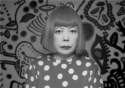 日本前衛藝術大師草間彌生逝世，享耆壽97歲。檔案照。(KUSAMA提供)