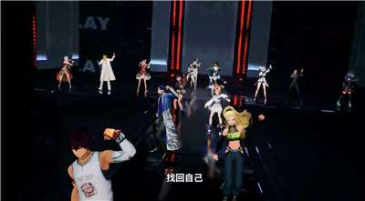 《VPOP ASIA》虛擬偶像選秀節目主要動用 3D虛擬製作、動態捕捉 與 XR虛擬實境。(HTC VIVE提供)