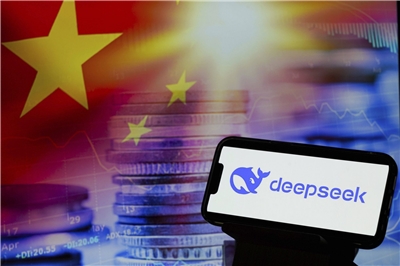 根據研究機構調查，中國人工智慧(AI)新創公司DeepSeek的新旗艦模型在全球知名模型基準測試中，運算成本遠低於其他同類產品。(美聯社/達志影像)