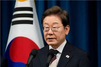 韓國總統李在明的施政滿意度跌至38.9%，這是他上任以來首度跌破40%大關。