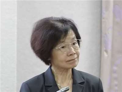 立法院司法及法制委員會5日審查國民黨立委翁曉玲等人提出的《法院組織法》等修正草案。圖為司法院秘書長高金枝。(翻攝國會頻道)