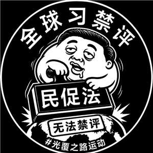「中國行動」7月在多個中國使領館進行反共投影。(中國行動提供)