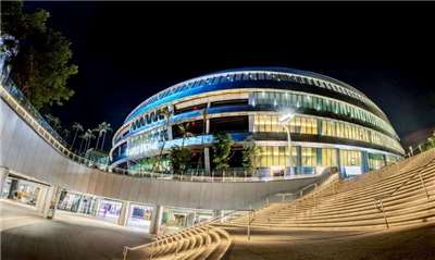 位於台北大巨蛋園區，台北市最大購物中心、遠東SOGO旗下大巨蛋Garden City的B區全棟百貨開幕進入倒數。圖為台北大巨蛋外觀。（台北市政府觀傳局提供/中央社)