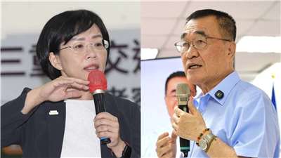 民進黨參選人蘇巧慧(左)、國民黨參選人李四川(右)。合成圖。資料照。