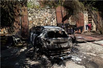 本週在海地首都附近的社區發生的武裝攻擊事件，導致至少47人死亡。