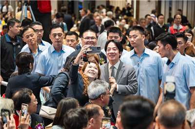 賴清德總統15日下午出席「國際同濟會台灣總會第52屆全國年會暨第50屆全國十大傑出農業專家表揚大會」。(總統府flickr(