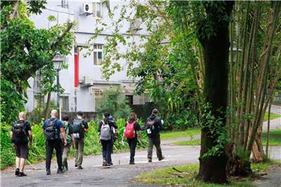 木柵自訓團不只規劃好避難地點，也實際演練過幾次。(林啟群 提供)