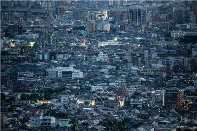 東京市中心6區二手公寓價格近3個月緩步下滑，價格調整動向似乎正擴散至東京23區其他區域。圖為江戶川區全景資料照。