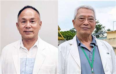 央廣「光照微塵」報導林知遠(左)、郭春吉(右)兩位醫師深入偏鄉服務的故事，榮獲115年社會光明面新聞報導獎特優。資料合成照。(Rti)