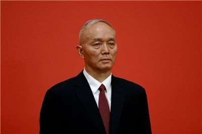 兼任中共中央黨校校長的中央書記處書記蔡奇信心喊話，要「正確看待」當前中國經濟形勢，「強信心、穩預期」，統籌好發展和安全，實現「十五五」良好開局。資料照。