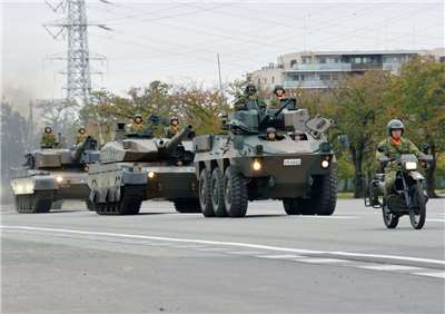 日本防衛省已開始協調申請2027年度預算，金額達迄今最高的8兆9000億日圓。圖為日本陸上自衛隊。(IG@jgsdf_pr)