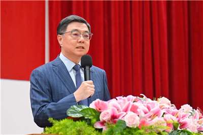 行政院長卓榮泰23日出席「健保復健病房試辦計畫」觀摩記者會。資料照片。(圖:行政院長卓榮泰臉書)