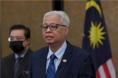 馬來西亞前首相依斯邁沙比利(Ismail Sabri Yaakob)27日因涉嫌未依法申報資產遭起訴。  (檔案照)
