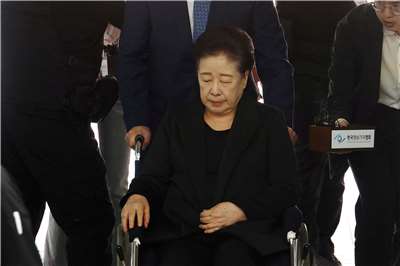 韓國「世界和平統一家庭聯合會」(統一教)最高領袖韓鶴子遭判有期徒刑2年。資料照。
