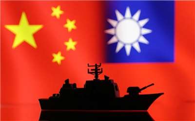 國防部發布統計，自昨天(15日)上午6時起至今天上午6時止，偵獲8艘共艦、2艘公務船，及7架次共機越中線侵擾北部及中部空域。(示意圖)
