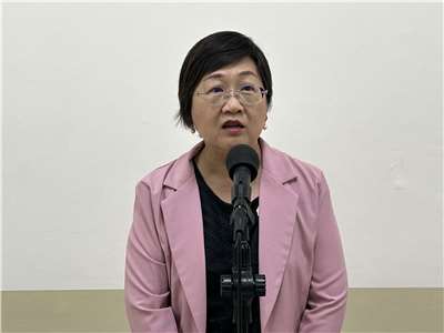 針對遭告發協助兒子登東沙島遭檢方偵辦一事，僑委會委員長徐佳青(圖)表示，尊重司法程序。資料照片。(趙婉淳 攝)