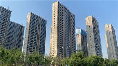 中國重點城市新成屋市場可望築底回穩，但城市與建案間的分化可能加劇。資料照。