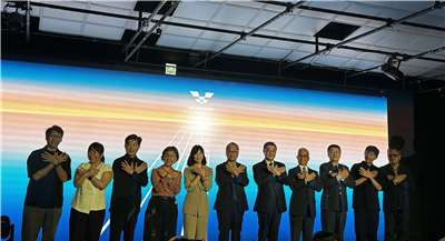 晴空季SKYWARD2026自即日起在空總國家文化基地登場，多檔國家級展會接力舉辦，文化部歡迎民眾踴躍前往觀展。(楊雨青攝)