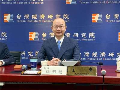台經院景氣預測中心主任孫明德表示，若央行後續調整貨幣政策，考量的重點未必在通膨，更可能著重於金融市場的資金緊張程度。(資料照/台經院提供)