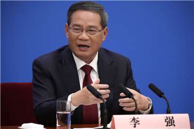中國國務院總理李強17日主持召開國務院第十二次全體會議。資料照。