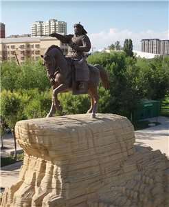 新疆「左公復疆」落成 中國以文化反擊新清史與悼明(圖∕劉國忠提供)