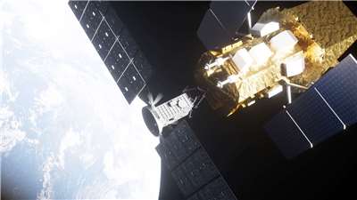 美國國家航空暨太空總署(NASA)19日表示，搶救「雨燕天文台」衛星、避免其墜入大氣層焚毀的任務宣告失敗。圖為2004年發射的雨燕天文台。 (圖:NASA)