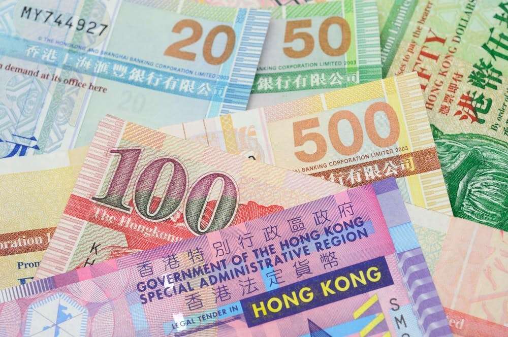 香港評論家分析表示，美國債務正不斷上升，恐衝擊港幣與美元掛鉤的聯繫匯率制度，呼籲港府應該及早因應。港幣示意圖 (網路圖片)