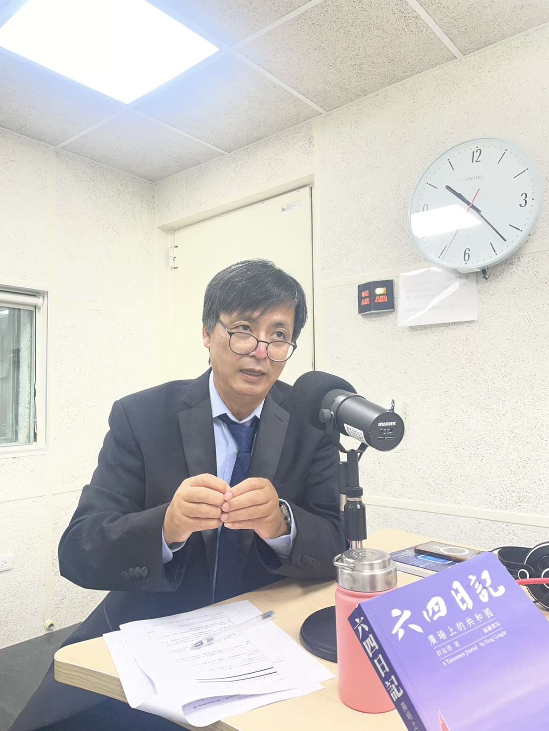 1989年天安門學運領袖、法國巴黎大學博士封從德先生