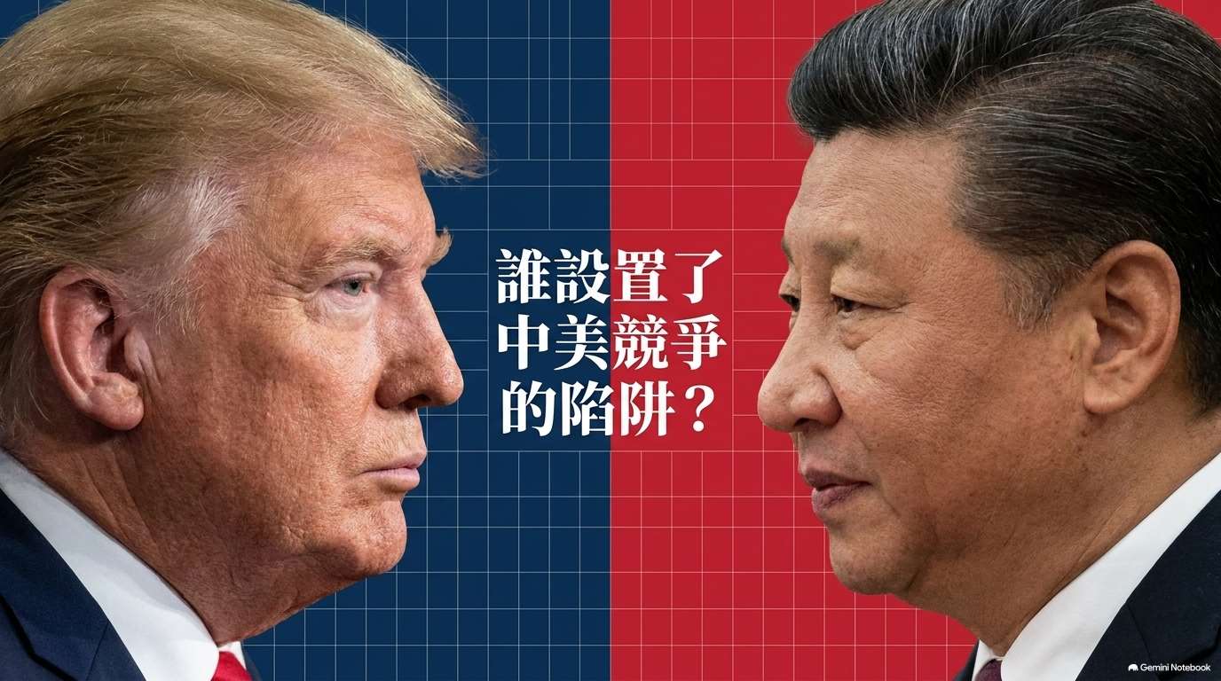分析川習會：誰設置了中美競爭的陷阱(AI圖)