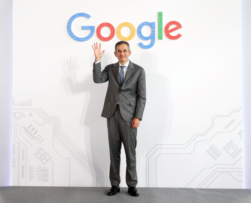 SEMICON Taiwan 20262日在台北南港展覽館開幕，Google AI與基礎架構資深副總裁暨首席技術專家瓦達特(Amin Vahdat)發表主題演講，並在會後接受媒體聯訪。