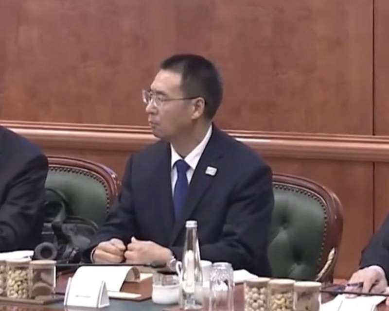 港媒報導，據美方公布的國宴出席名單，證實周洪許已兼任中共中辦副主任。(翻攝X@cnpoliwatch)