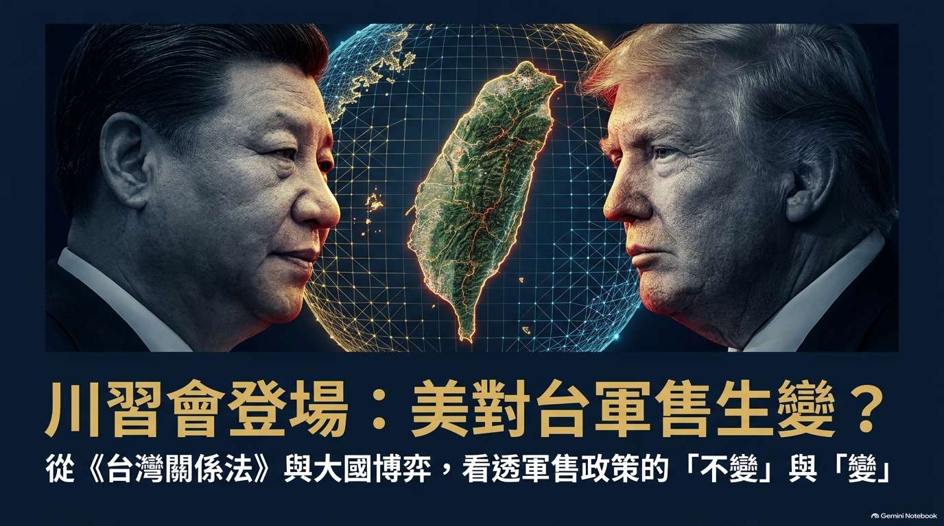 川習會致美對台軍售生變？學者：台灣關係法護身軍售不中斷(AI圖)
