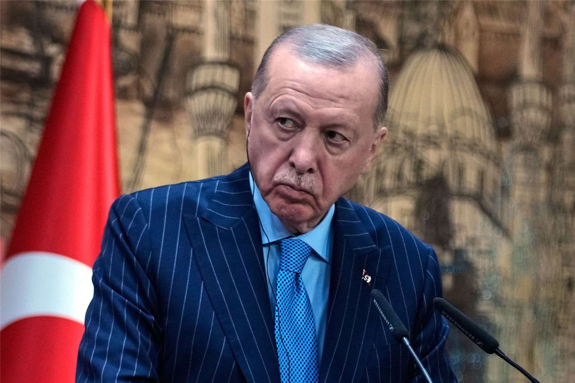土耳其總統艾爾段(Tayyip Erdogan)。資料照。