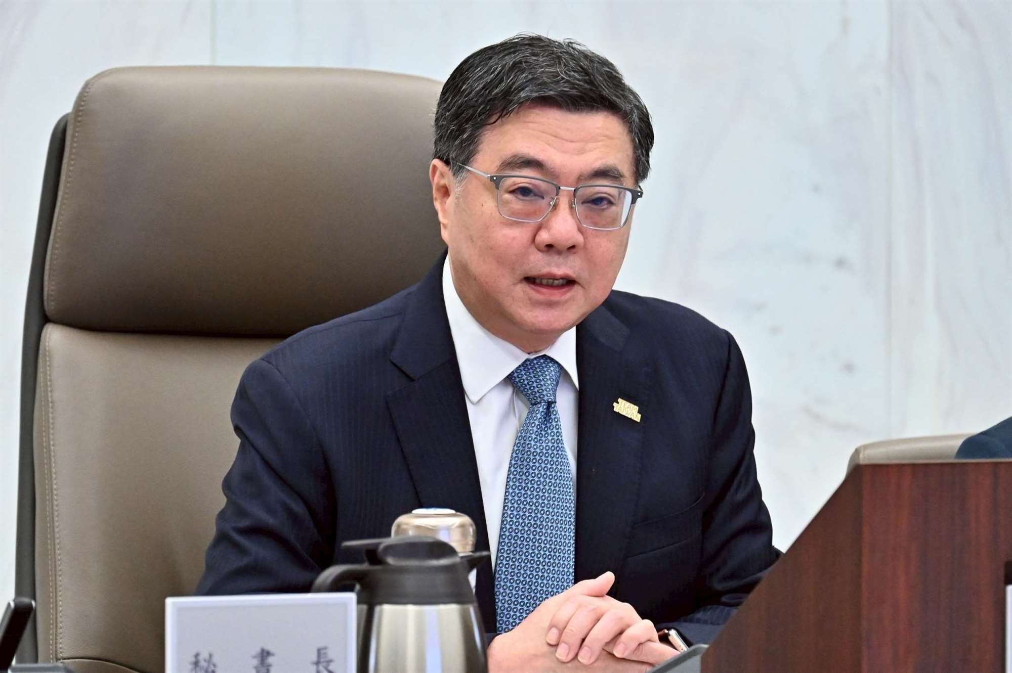 行政院長卓榮泰3日主持行政院會。資料照。(圖：行政院提供)