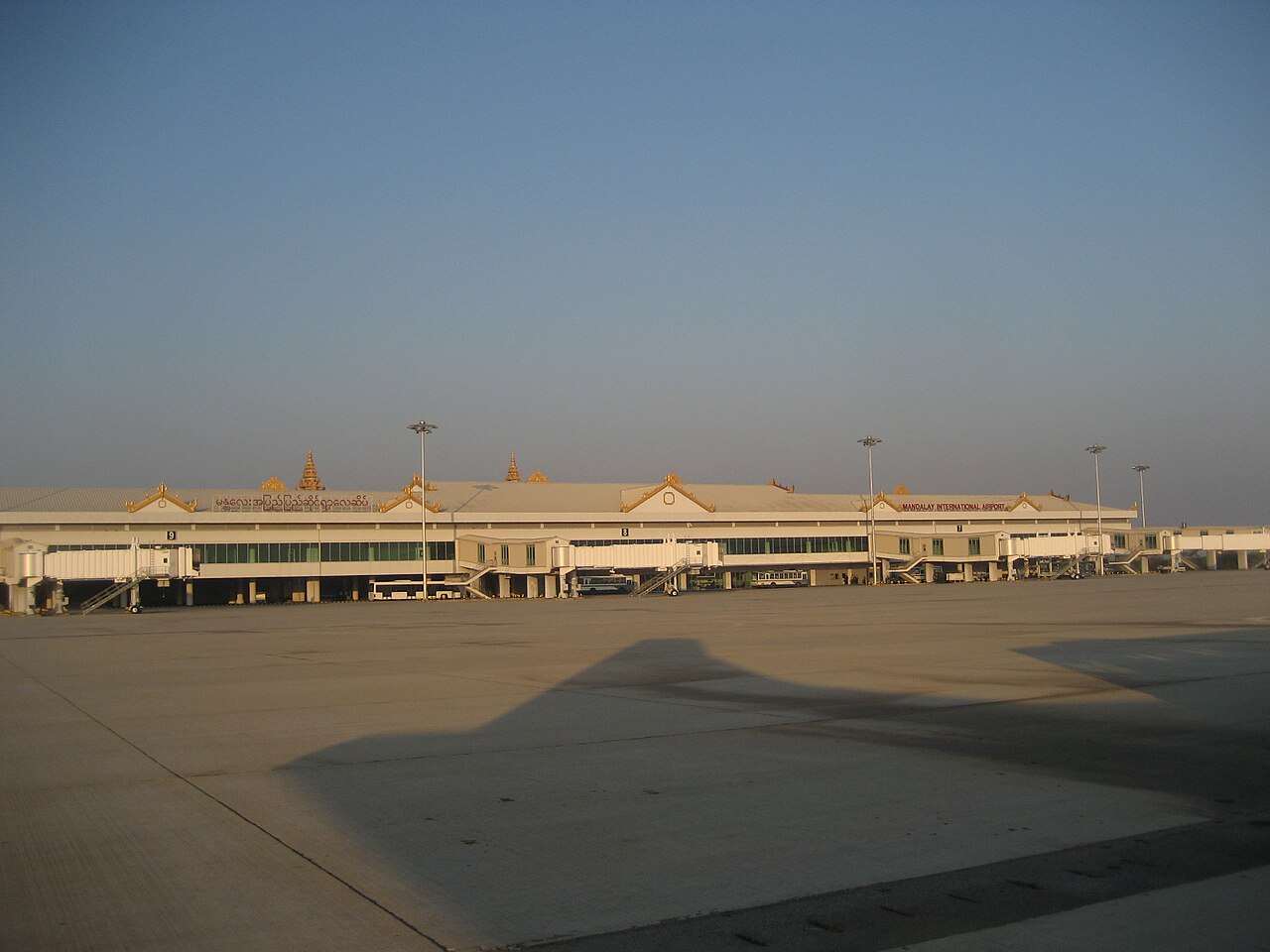 緬甸瓦城機場(Mandalay airport)。(圖 : 維基百科)