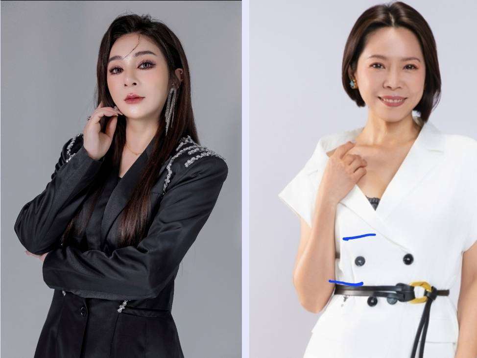 鑽石舞台之夜9/26、27女力發威 ，曾心梅(右)、王彩樺(左)多位女藝人都將登台開唱(萬星傳播提供)