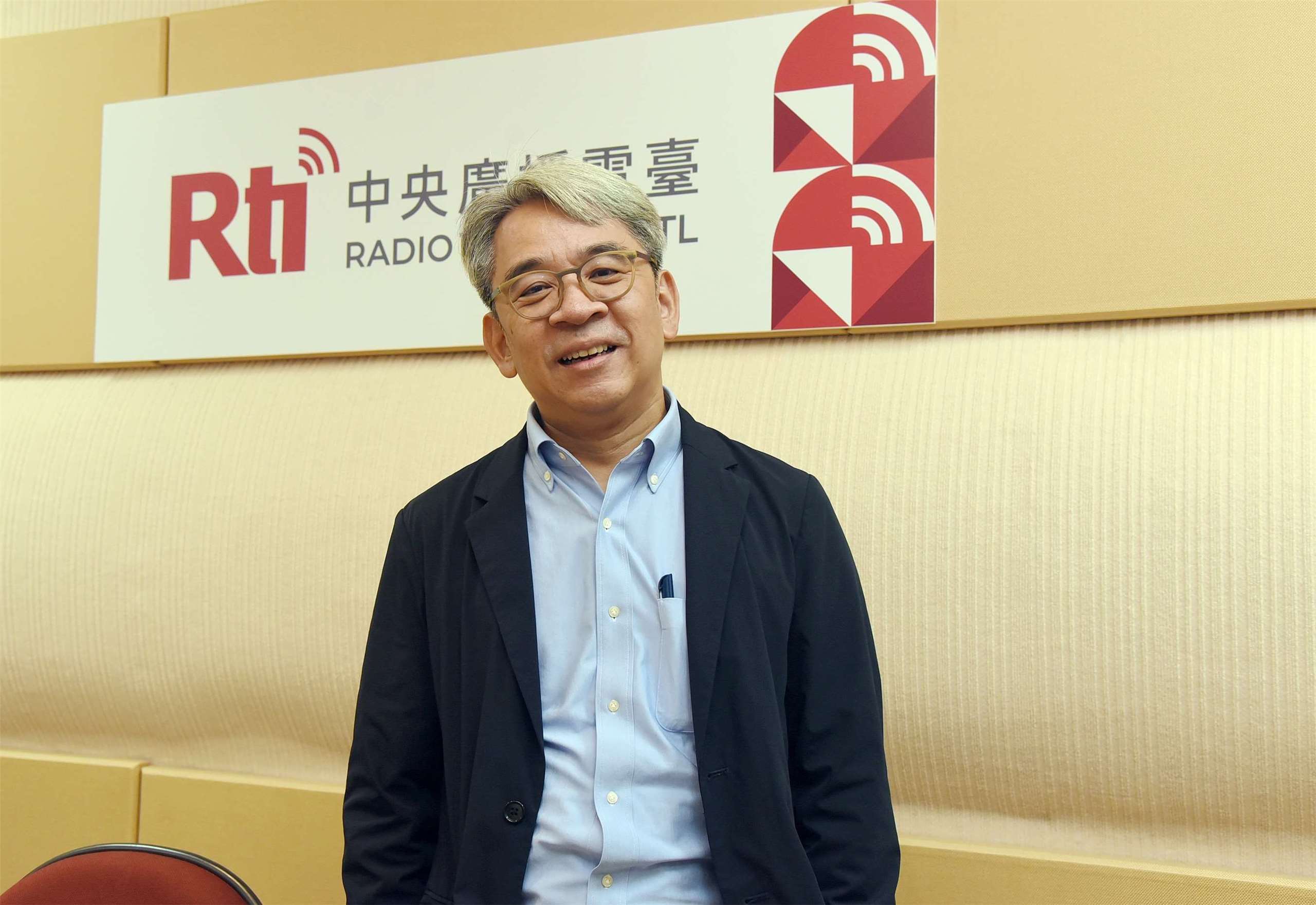 謝仕淵館長接受美麗的台灣節目專訪