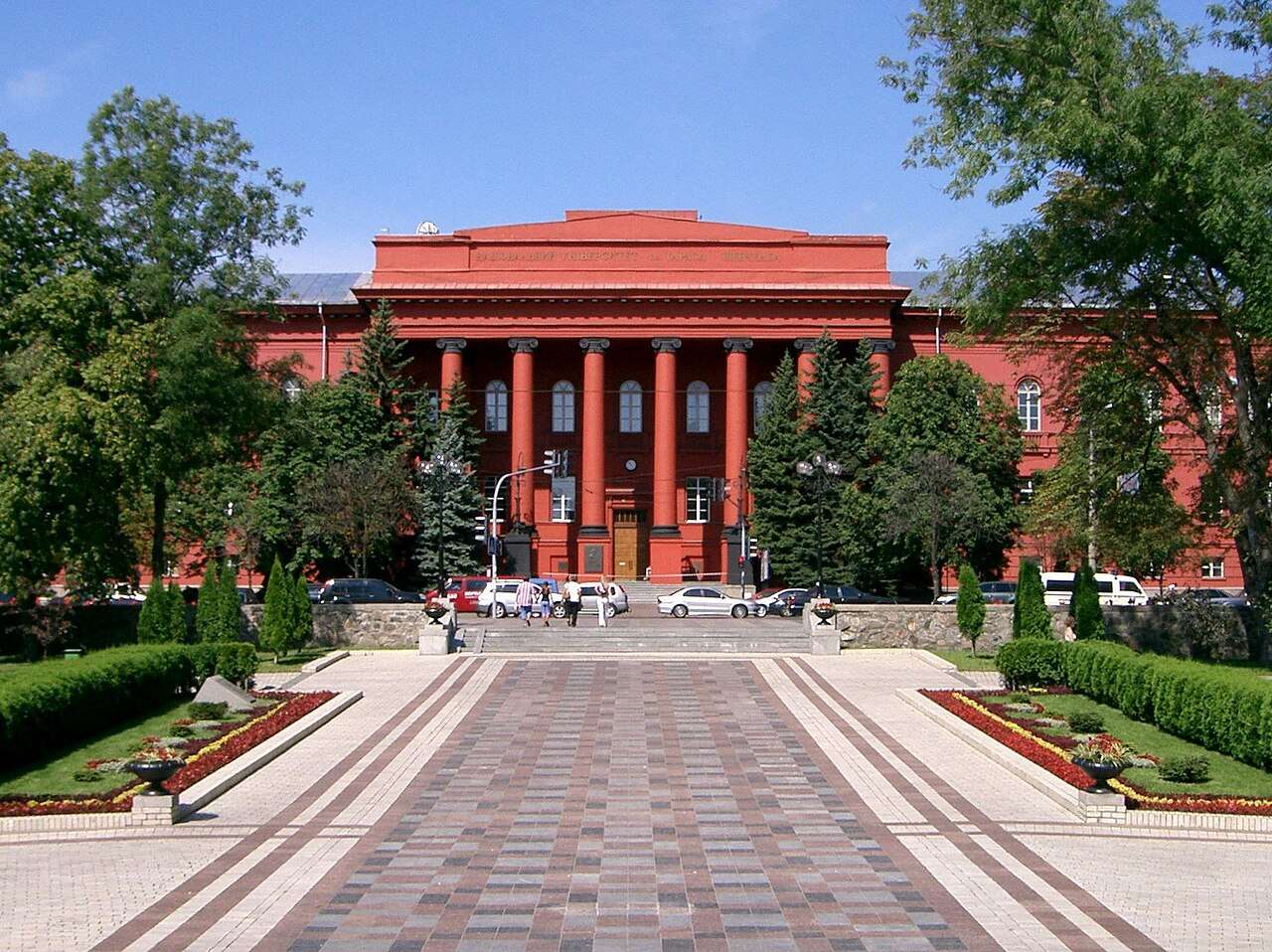 烏克蘭基輔的塔拉斯．謝甫琴科國立大學(Taras Shevchenko National University of Kyiv)。(圖 : 維基百科)