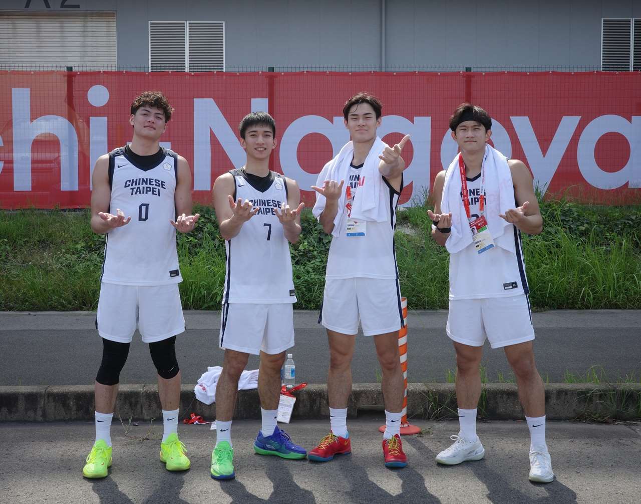 台灣男子3x3籃球代表隊24日在名古屋亞運一戰決生死的附加賽中，以21比14擊敗馬來西亞，挺進8強。(中華奧會提供)