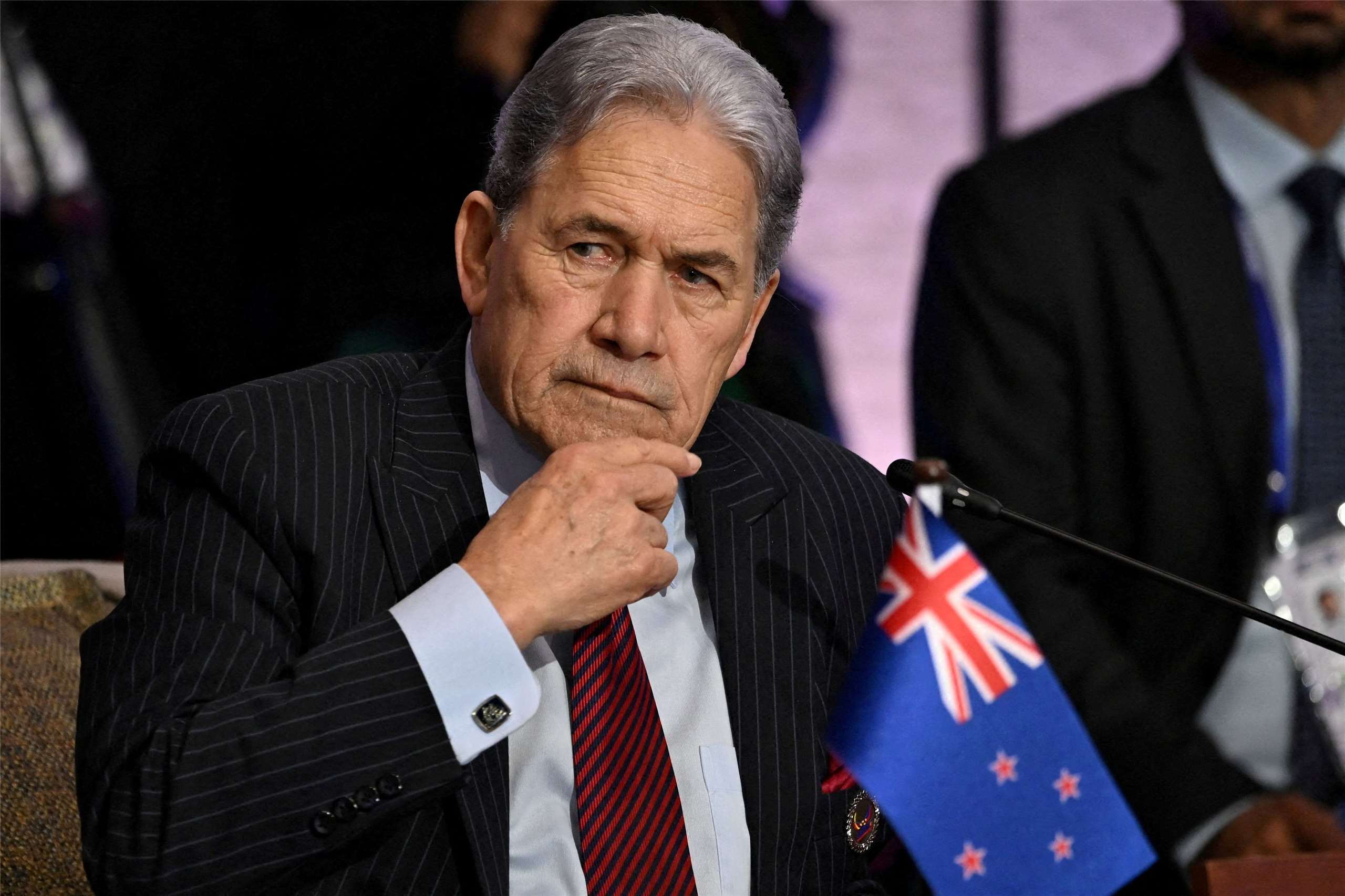 紐西蘭外交部長皮特斯(Winston Peters)呼籲美國應更積極參與太平洋事務。資料照。