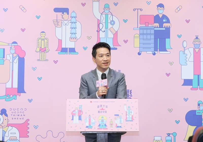 總統府副秘書長何志偉。(中央社資料照片)。