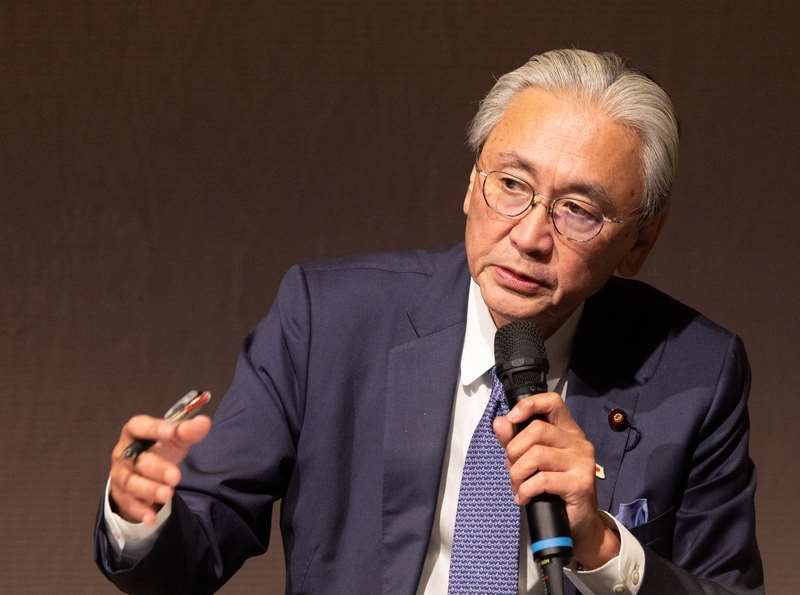 日本跨黨派「日本台灣友好議員聯盟」會長古屋圭司(圖)在今天(17日)總會活動上宣布，今年目標將籌組50名國會議員訪團赴台參加雙十國慶活動。資料照片 (圖：中央社)