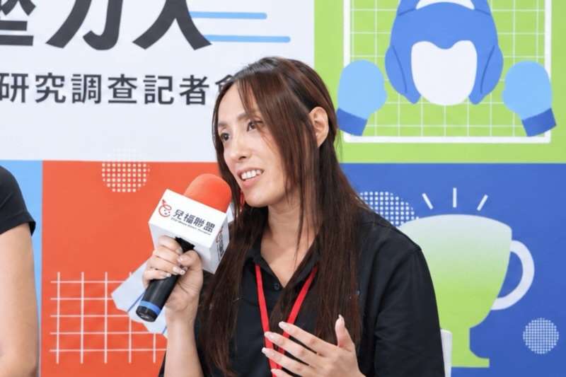 中華民國專任運動教練協會副秘書長林芝羽表示，應該從運動科學角度尊重運動項目特殊性考量，才能讓台灣體育朝正向前進。(翻攝IG@cwlf.lovekids)