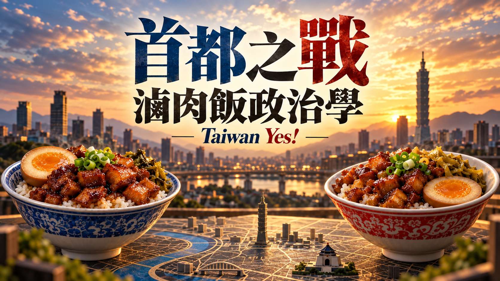 《臺灣夜市 Taiwan Yes!》主持人曾偉旻的滷肉飯政治學