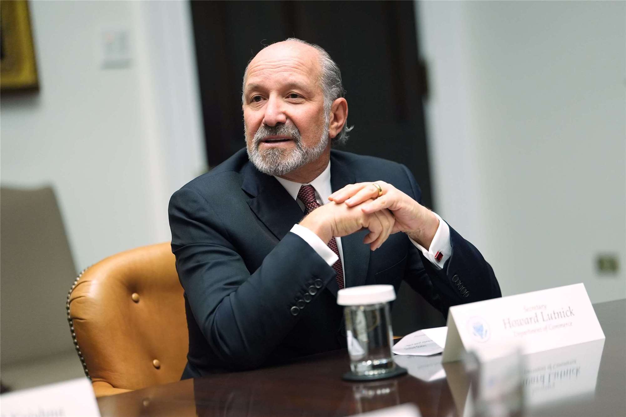 美國商務部長盧特尼克(Howard Lutnick)(圖)指出。美國正研擬對進口半導體、搭載晶片的資料中心及消費性電子產品課徵新關稅，凡不在美生產者就要繳稅。 資料照片。