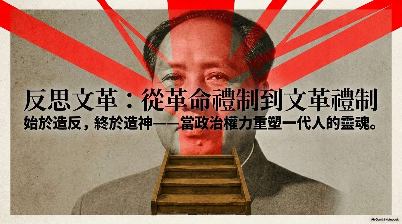 反思文革：從革命禮制到文革禮制(AI圖)
